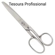 Tesoura Costura Tecidos Modelagem 20cm Grande Aço Inox 8 polegadas