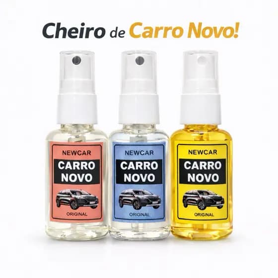 Cheirinho de Carro Novo Spray Aromatizante Automotivo Aroma para Carros ENVIO IMEDIATO