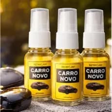 Kit 3 Cheirinhos De Carro Novo Spray Para Automotivos Aromatizador Fragrância Carro Novo