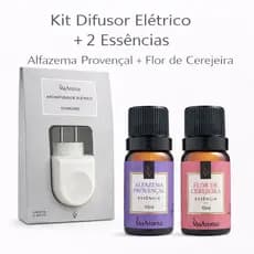 Kit Aromatizador Difusor de Ambiente Elétrico Standard Via Aroma com 2 Essencia ENVIO IMEDIATO!!