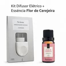 Kit Difusor Elétrico Stardand Branco + Essência Aroma Fragrância ENVIO IMEDIATO!!