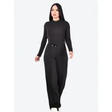 Conjunto Blusa e Calça Feminino com Bolso e Lacinho – Tendência 2025"