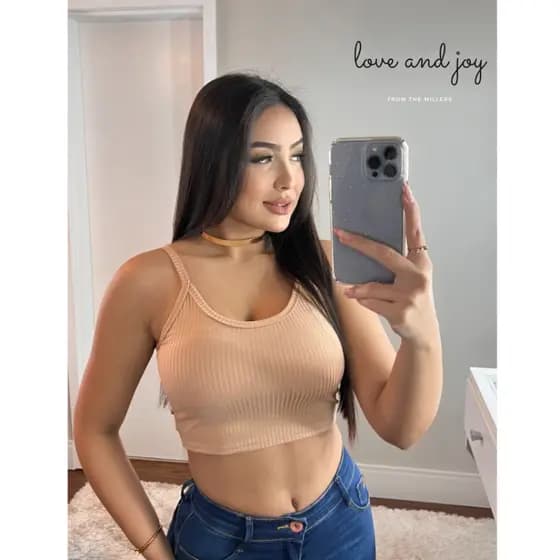 Cropped Canelada De Alcinha Top