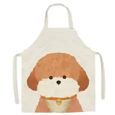 Avental Fofo de Cozinha com Cachorro 🐶 | Leve, Macio e Ideal para Uso Diário