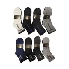 Kit 3-12  Pares Meias Masculina Altomax Cano Curto Soquete Algodão Estampadas 40-46
