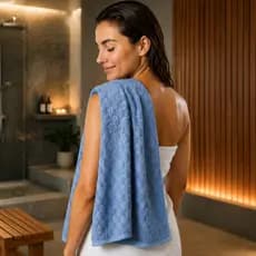 Toalha de Banho  70x140cm Super Absorvente, Macia, Secagem Rápida para Banho e Praia