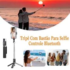Bastão Selfie Bluetooth Portátil Para Celulares Ios E Android - Um Item Essencial Para Viagens