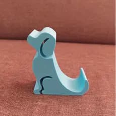 🐶 Kit 3 Porta Celular Cachorrinho – Suporte Fixo, Fofo e Resistente!