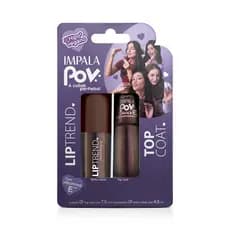 IMPALA POV: 1 TOP COAT + 1 GLOSS LABIAL - MARCELLA BRAGANÇA