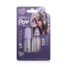 IMPALA POV: 1 TOP COAT + 1 GLOSS LABIAL LUARA