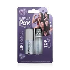 IMPALA POV: 1 TOP COAT + 1 GLOSS LABIAL - MARIA NICOLLY