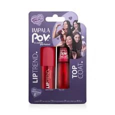 IMPALA POV: 1 TOP COAT + 1 GLOSS LABIAL - ANTONELA BRAGA