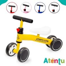 Bicicleta Infantil De Equilíbrio Sem Pedal Balanço 4 Rodas