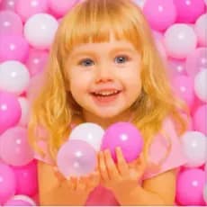 Bolinhas Baby de Piscina até 100 un 76mm Premium Coloridas | Resistentes e Não Amassam Envio Rápido