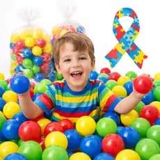 Bolinhas Piscina Infantil 100 Un Coloridas Brinquedo - Não Amassa - Premium