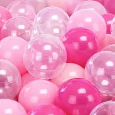 100 Bolinhas de Piscina Infantil 76mm Premium | Coloridas Resistentes Não Amassam | Pronta Entrega