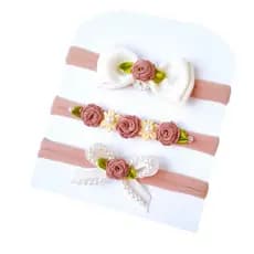 kit lacoRN delicado/laco de menina/lacode bebê/laco com flores/laco delicado