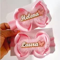 laco infantil de menina/laco Personalizado/laco com nome/lacopara bebês/lacos de menia