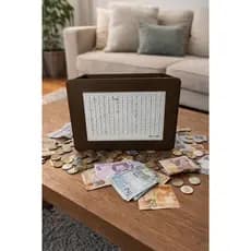 Cofre Desafio Japones 365 Dias MDF Cofrinho de Metas R 1000 5000 10000 Viagem Emergencia