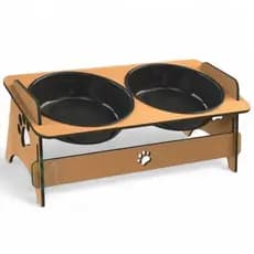 Comedouro  Bebedouro  Pet Suspenso Para Cães e Gatos Elevado