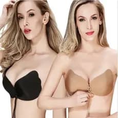 Sutia Sutien Top Adesivo Invisível para Sutiã Levanta Seio Push Up Silicone