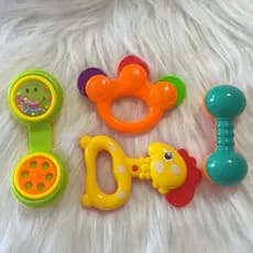 chocalho para bebê Kit Brinquedo Sensorial Musical Infantil telefone