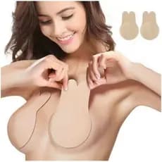 Adesivo Silicone Sutia Invisivel Levanta Seio Coelho Pop Up Breast Sticker Acessorizar