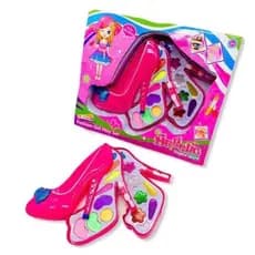 Maquiagem Sapato Infantil Brinquedo Para Meninas kit formato Estojo