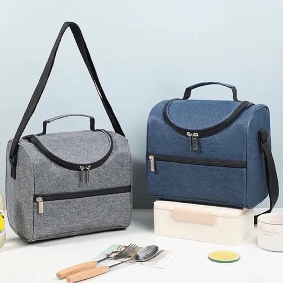 Bolsa Termica Marmita Porta Lanche Bebida Viagem