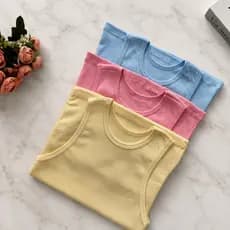 Kit Regatas Femininas Caneladas Algodão Basicas  Blusinhas Casual