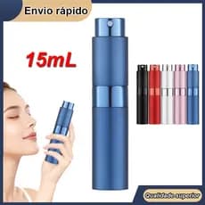 15ml  Frasco de perfume de viagem recarregável atomizador de spray de pulverizador vazio pequeno