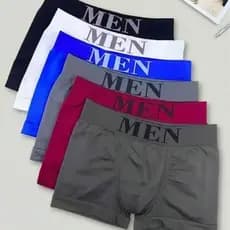 Kit Com 5 Cuecas Boxer Masculina De Microfibra Cueca Box Promoção Atacado Conforto Dia a Dia