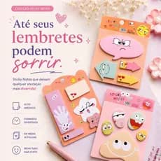 Sticky Notes Autocolante de Carinha