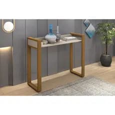 Aparador Buffet New Luxo Tampo Bandeja MDF 15mm Pés Madeira Pinus