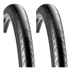 Par Pneus Bicicleta Speed Road Paco Aro 700x23 Slick Estrada