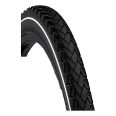 Pneu 700x38c Preto Com Faixa Refletiva Aro 29 City Max Paco Bike Bicicleta Urbano MTB Segurança