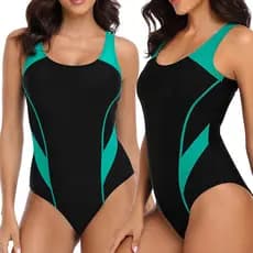 Maiô Natação Hidroginástica Esporte Aquático Feminino Tamanho Normal Ao Plus Size