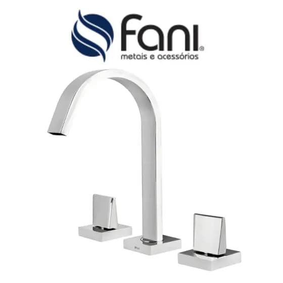 Torneia Misturador de Mesa Cozinha Fani Plena Cromado e Ouro Velho Design Moderno Alta Durabilidade