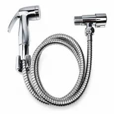 Ducha Higiênica Inowar Metálica Chuveirinho com Registro Luxo  Alta Pressão Acabamento Metal Cromado