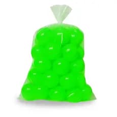 400 Bolinhas De Piscina Verde Neon