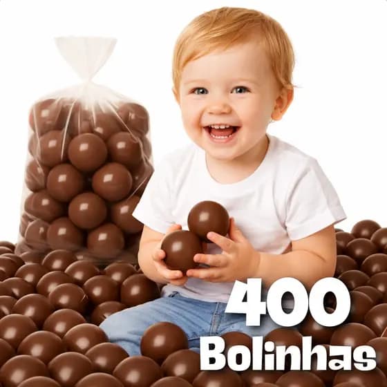 Kit 400 Bolinhas De Piscina Atacado Não Amassam Bolas Divertidas Vibrantes Plástico