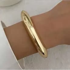 Bracelete Feminino Liso Moda Blogueira Mulher Elegante Pra Presente PS71