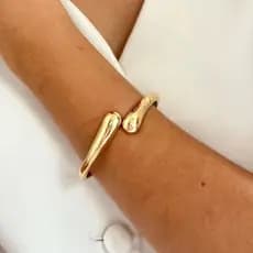 Bracelete Feminino Gota Fina Elegante Moda Mulher Pra Presente PS52