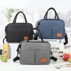 Bolsa Térmica Com Alça Lanche Bebida Lancheira Portátil Trabalho Fitness  isabella