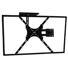 Kit Suporte para TV LCD LED Com Engate Rápido Até 55" 400x400 & Suporte para Receptor Dvd Conversor Digital - SPT7D2DVD