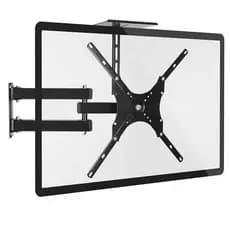 Kit Suporte para TV LED LCD Até 55" TriArticulado Braço Mega Longo VESA 400x600 & Suporte para Receptor Digital - 08CDVD