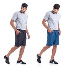 Bermuda Calçao Masculino Short Tactel Adulto Liso Roupa Masculina Moda Masculina