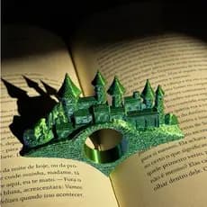 Suporte de Página de Livros com Polegar para uma leitura confortável