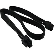 Cabo Modular Cpu 8 Pinos 4 + 4 8 Pinos Fita 18 AWG Eps Corsair/xpg/outros Para Placa Mãe