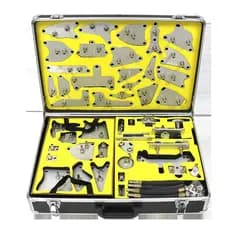 Maleta Kit 110 Flanges mais conectores total de 150 Peças Universal Conector De Troca Óleo Transmissão Automática